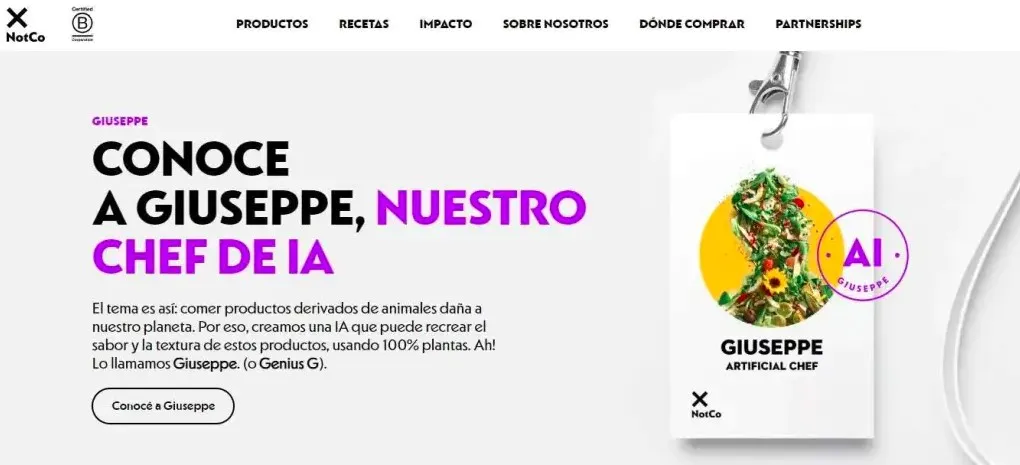 Karim Pichara, junto al equipo de NotCo, son expertos en inteligencia artificial aplicada a la creación de alimentos.