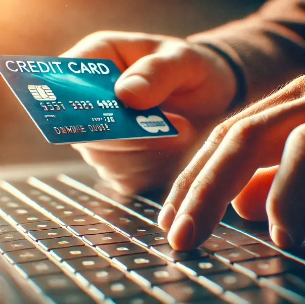 Consumidor realizando una compra en línea durante el CyberDay Chile 2024, simbolizando el aumento del comercio electrónico.