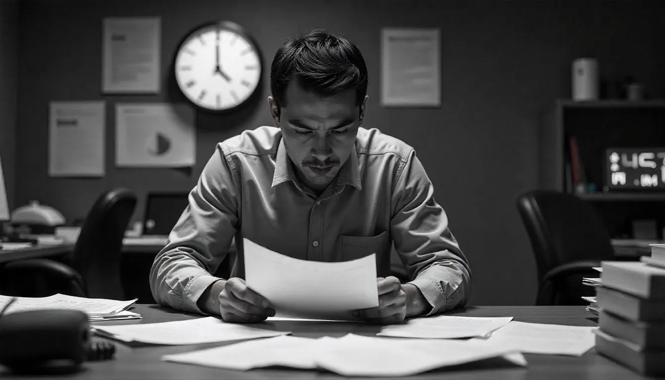 Ejemplo de carga laboral y estrés por falta de automatización en la gestión de oficios judiciales en Chile.