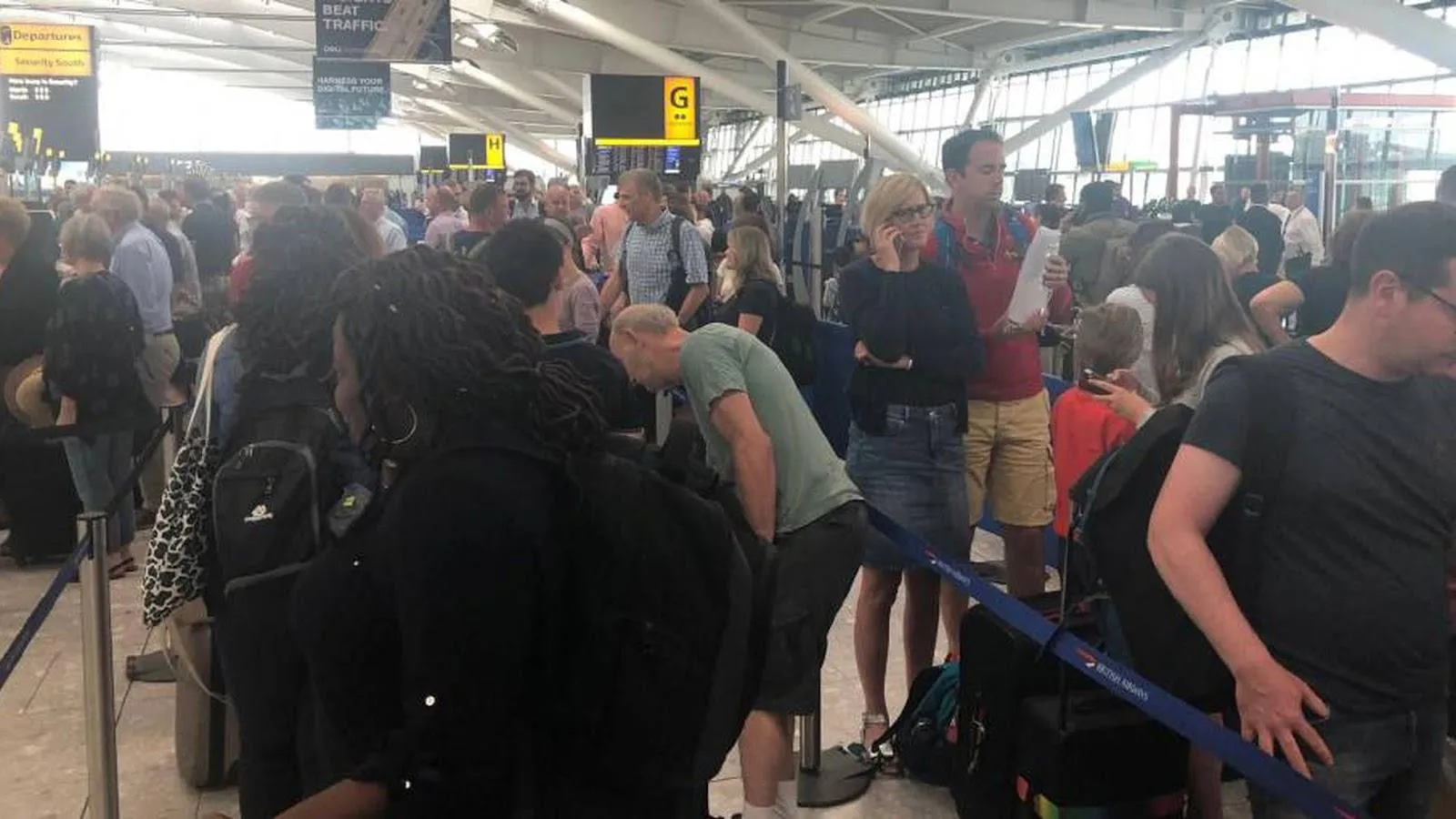 Las quejas y los reclamos de los clientes a British Airways por un error informático fueron históricos